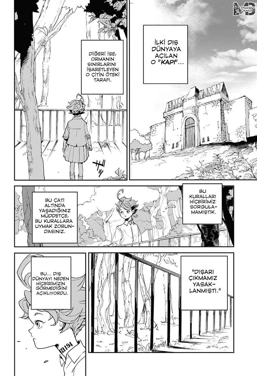 The Promised Neverland mangasının 001 bölümünün 18. sayfasını okuyorsunuz.