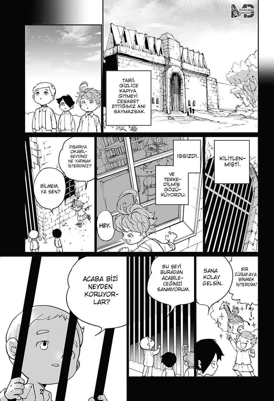 The Promised Neverland mangasının 001 bölümünün 19. sayfasını okuyorsunuz.