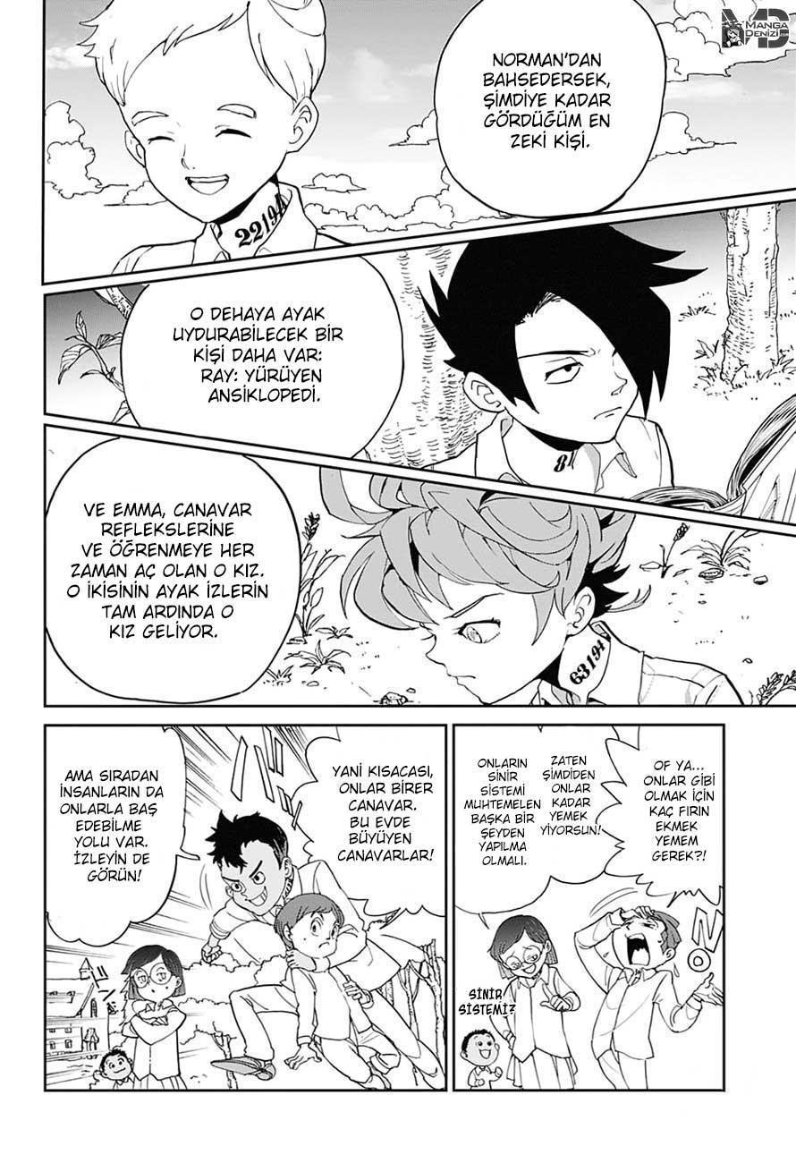 The Promised Neverland mangasının 001 bölümünün 26. sayfasını okuyorsunuz.