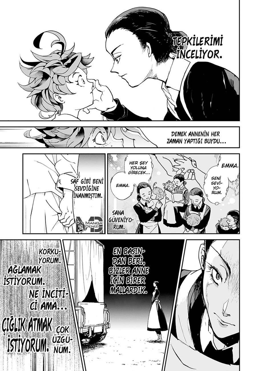 The Promised Neverland mangasının 003 bölümünün 16. sayfasını okuyorsunuz.