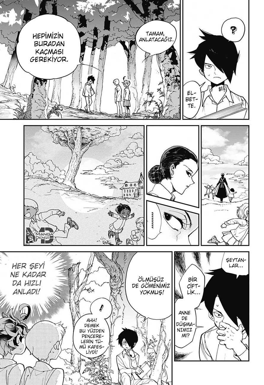 The Promised Neverland mangasının 004 bölümünün 8. sayfasını okuyorsunuz.