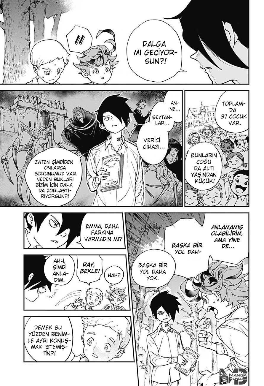 The Promised Neverland mangasının 004 bölümünün 10. sayfasını okuyorsunuz.