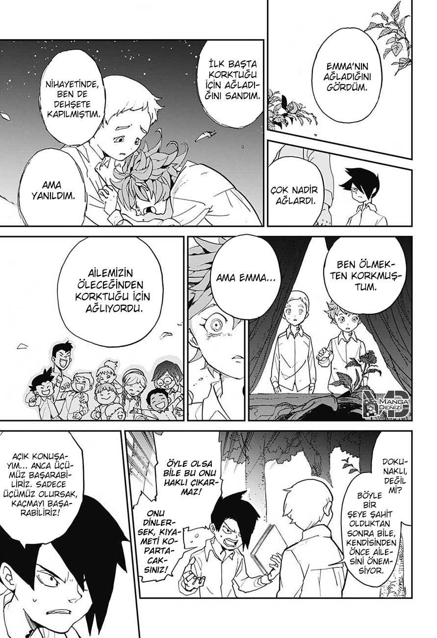 The Promised Neverland mangasının 004 bölümünün 16. sayfasını okuyorsunuz.