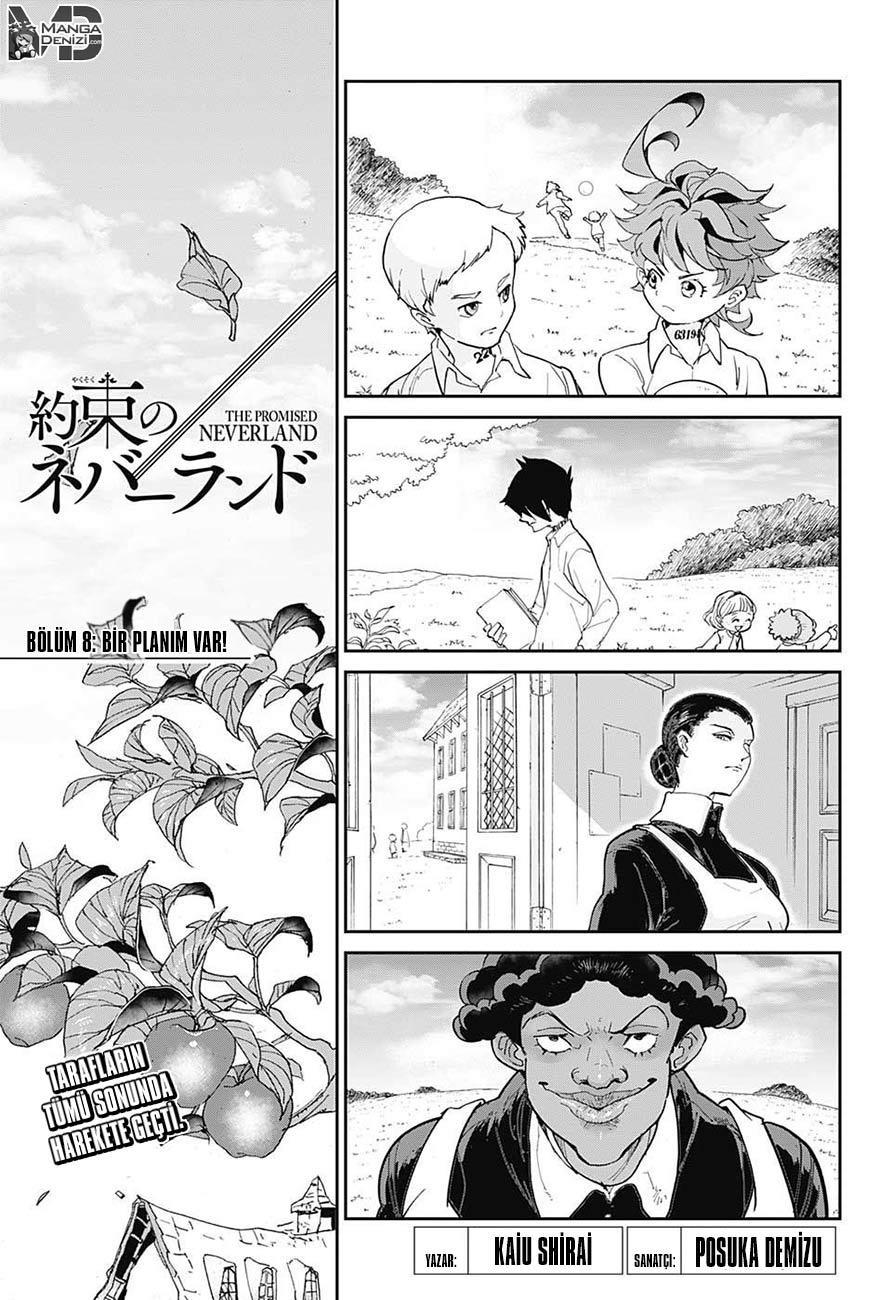 The Promised Neverland mangasının 008 bölümünün 4. sayfasını okuyorsunuz.