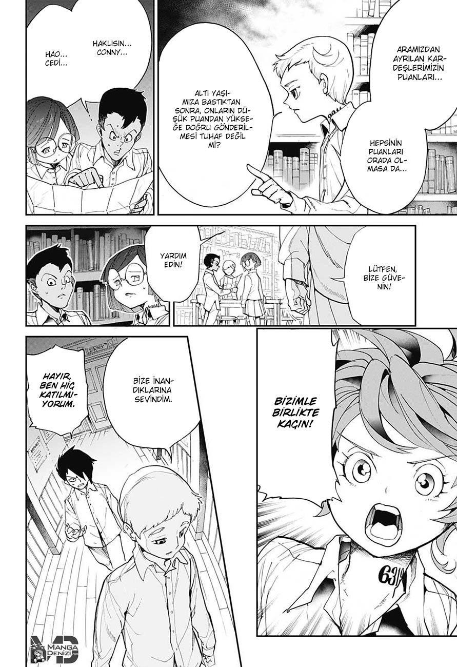 The Promised Neverland mangasının 011 bölümünün 15. sayfasını okuyorsunuz.