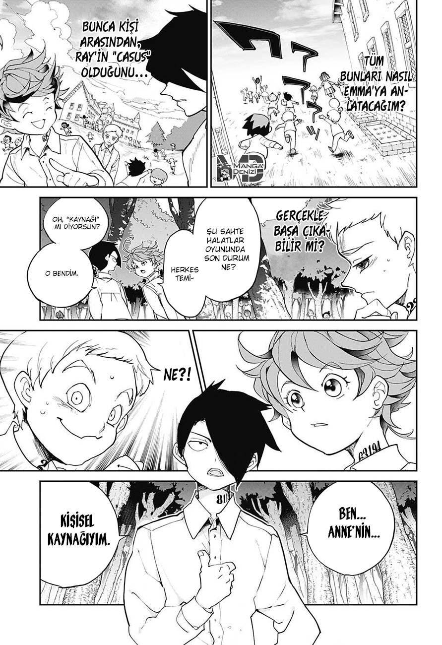 The Promised Neverland mangasının 015 bölümünün 11. sayfasını okuyorsunuz.