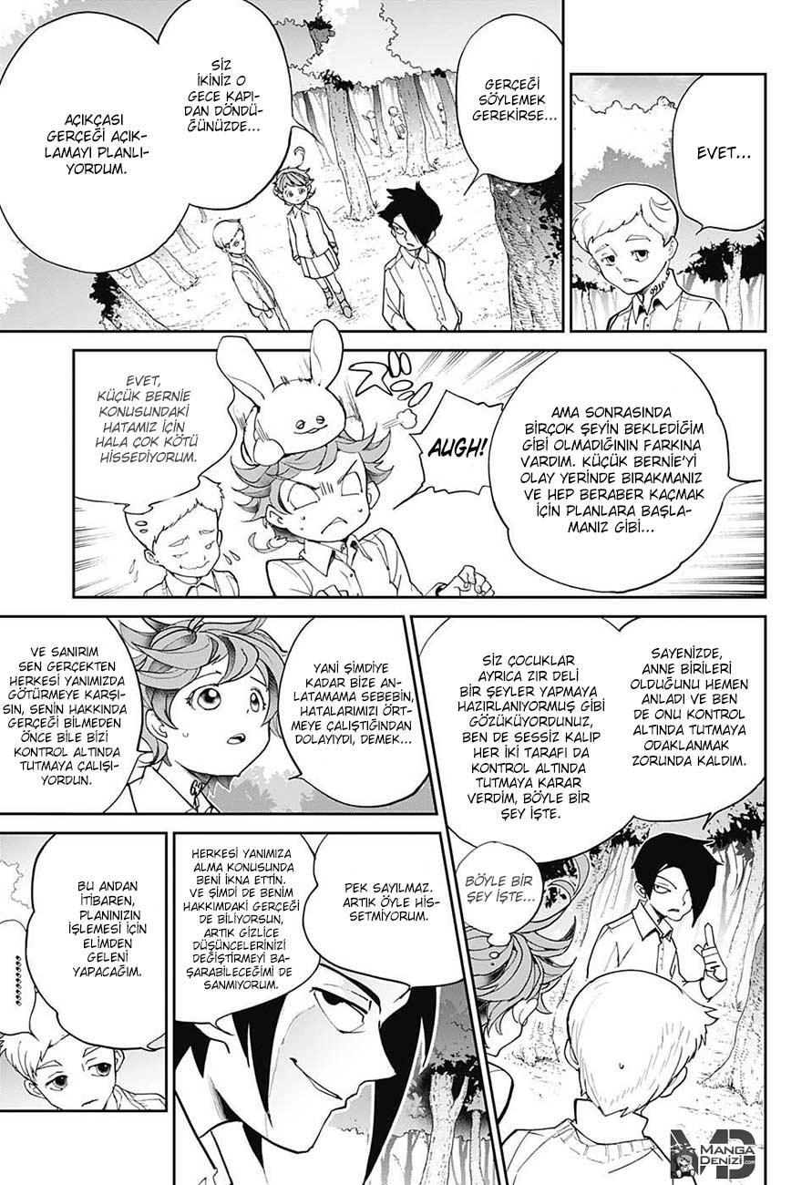 The Promised Neverland mangasının 015 bölümünün 13. sayfasını okuyorsunuz.