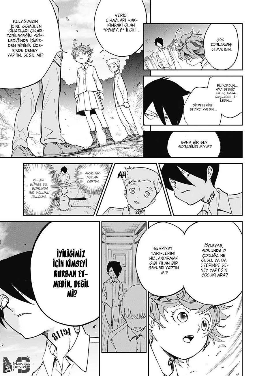 The Promised Neverland mangasının 015 bölümünün 15. sayfasını okuyorsunuz.