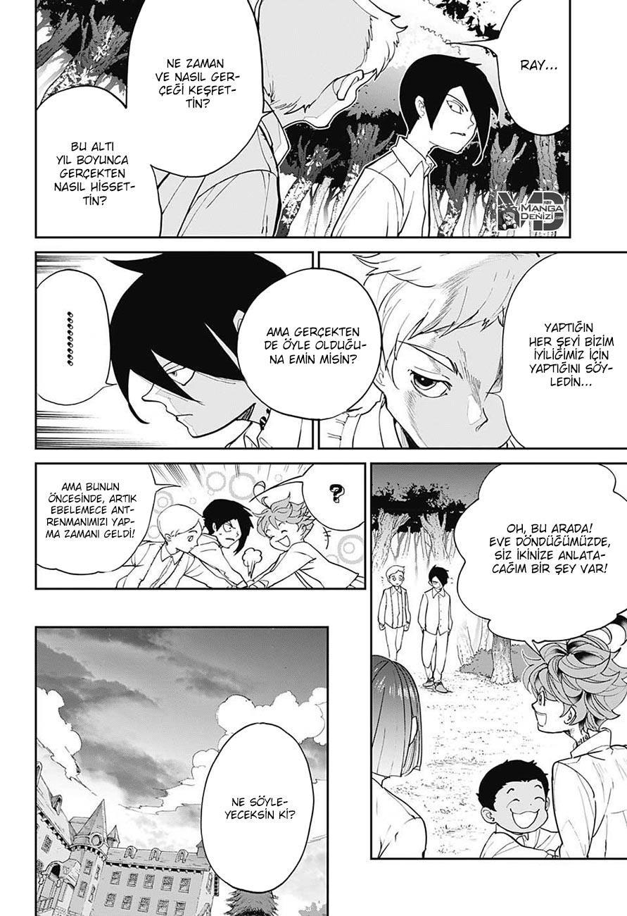 The Promised Neverland mangasının 015 bölümünün 18. sayfasını okuyorsunuz.