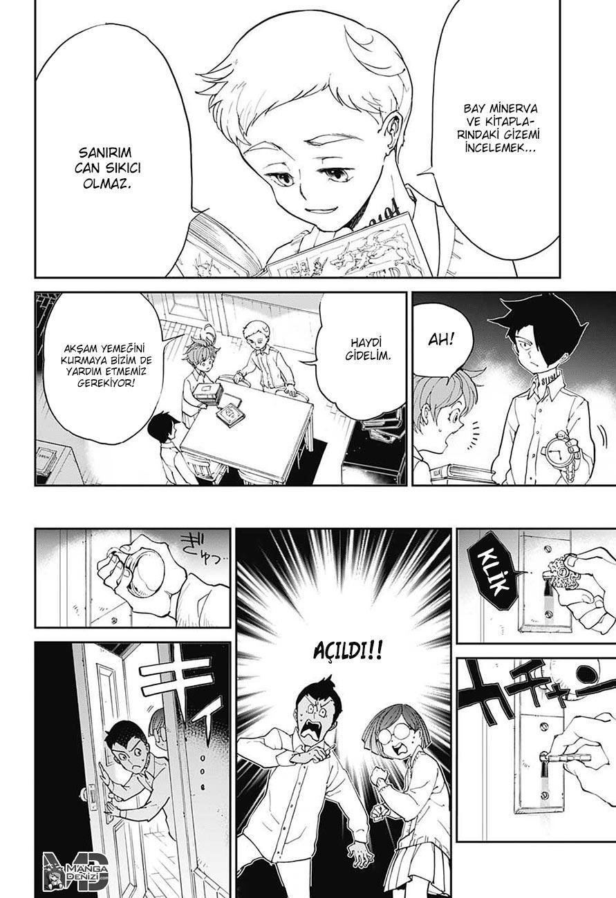 The Promised Neverland mangasının 017 bölümünün 13. sayfasını okuyorsunuz.