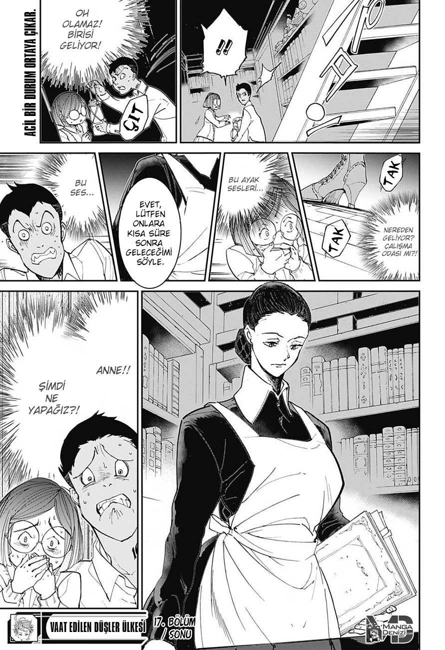 The Promised Neverland mangasının 017 bölümünün 20. sayfasını okuyorsunuz.