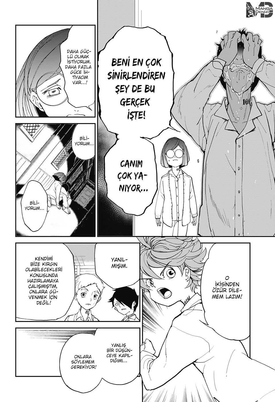 The Promised Neverland mangasının 018 bölümünün 21. sayfasını okuyorsunuz.