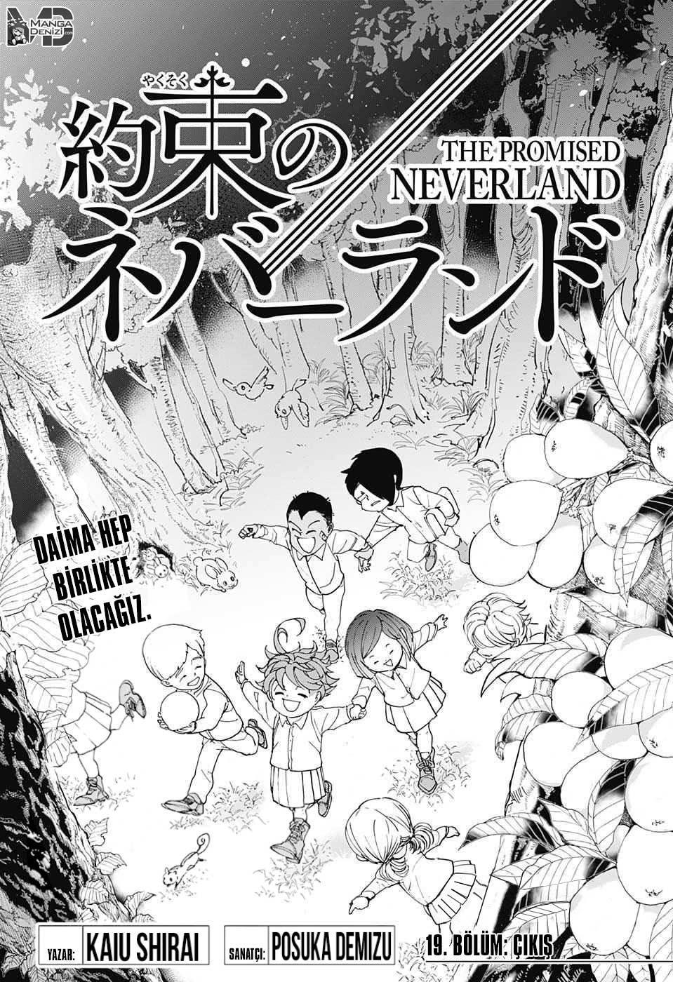 The Promised Neverland mangasının 019 bölümünün 2. sayfasını okuyorsunuz.