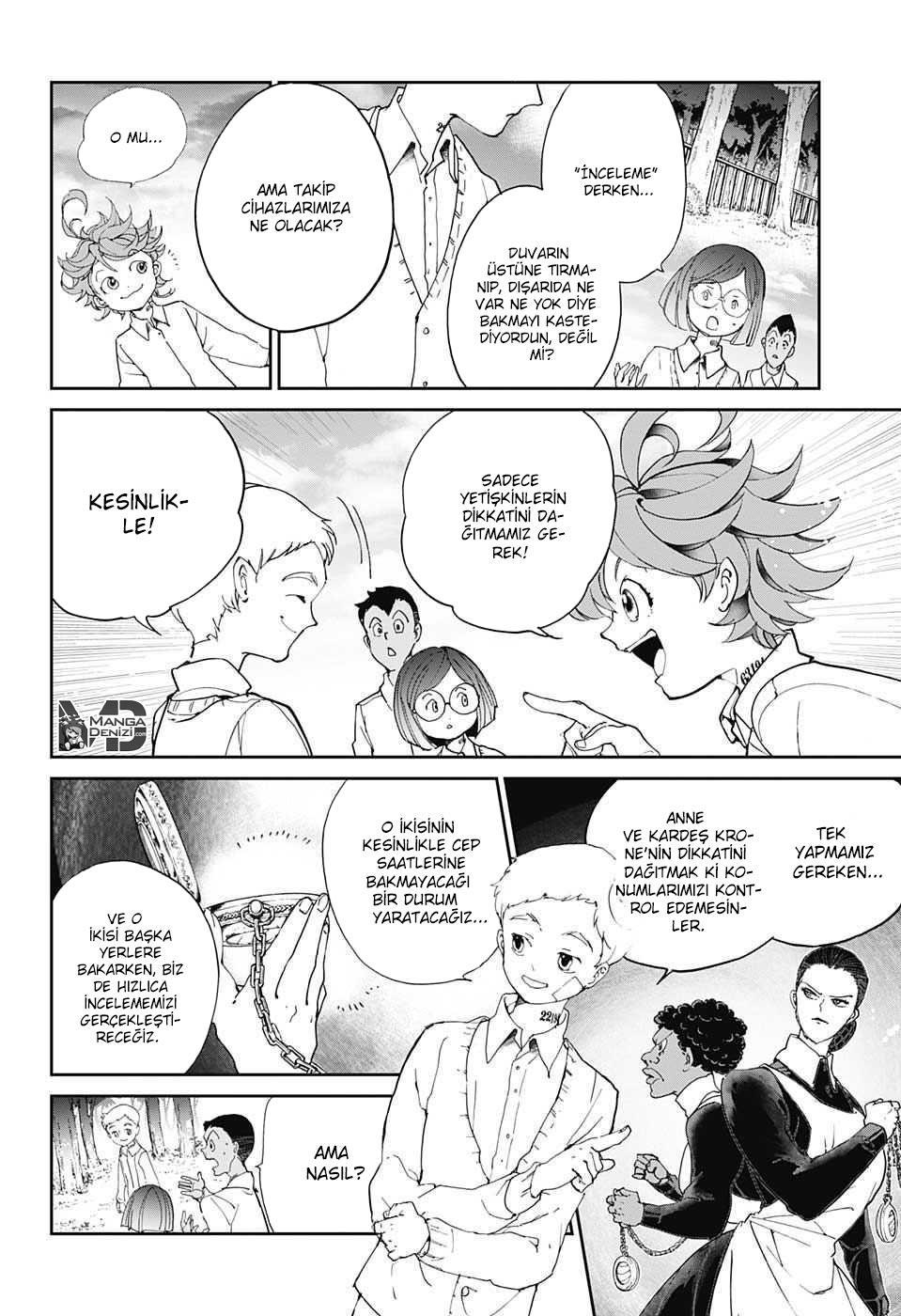 The Promised Neverland mangasının 019 bölümünün 11. sayfasını okuyorsunuz.