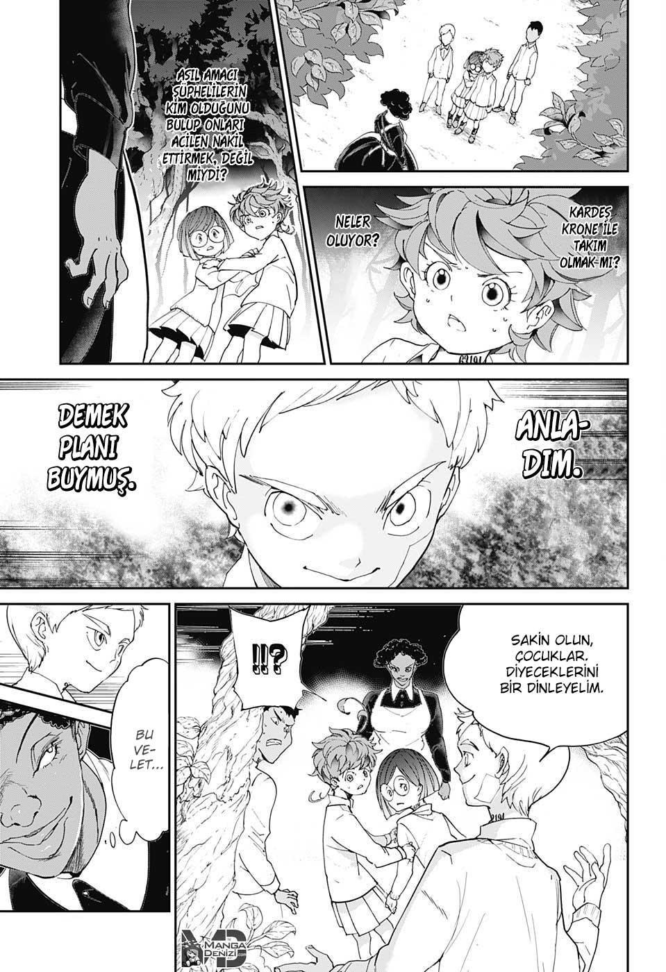 The Promised Neverland mangasının 020 bölümünün 4. sayfasını okuyorsunuz.