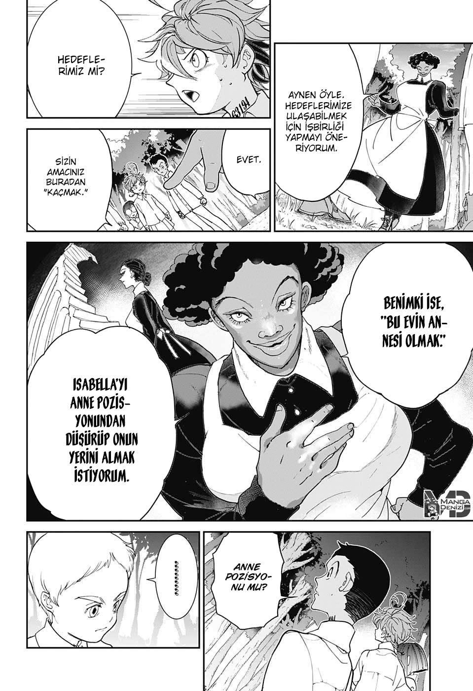 The Promised Neverland mangasının 020 bölümünün 5. sayfasını okuyorsunuz.