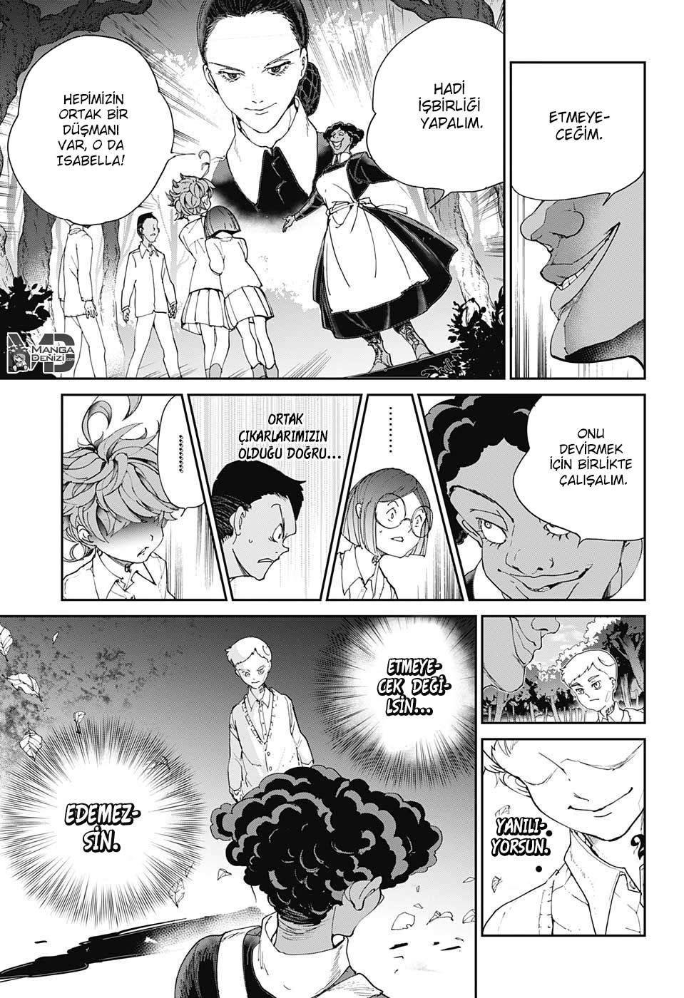 The Promised Neverland mangasının 020 bölümünün 10. sayfasını okuyorsunuz.