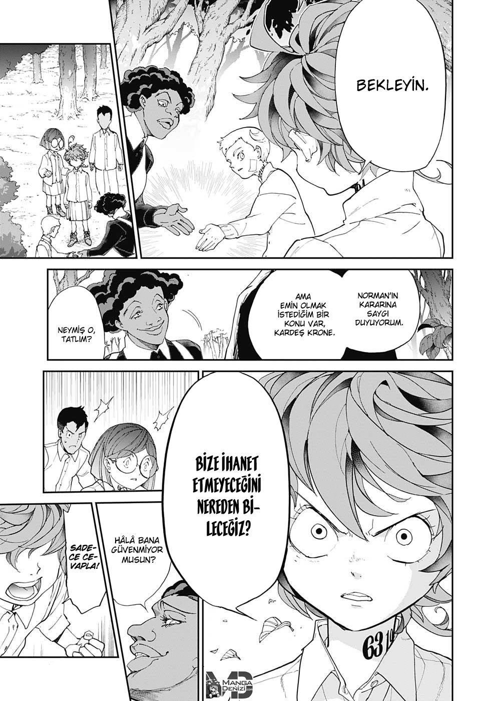 The Promised Neverland mangasının 020 bölümünün 14. sayfasını okuyorsunuz.