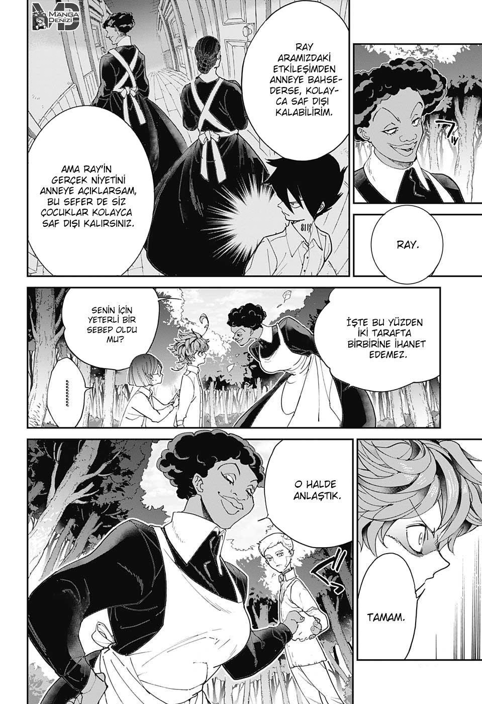 The Promised Neverland mangasının 020 bölümünün 15. sayfasını okuyorsunuz.