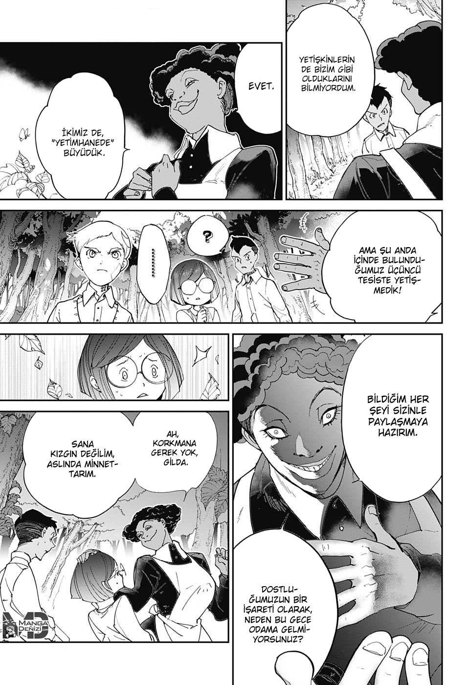 The Promised Neverland mangasının 020 bölümünün 16. sayfasını okuyorsunuz.