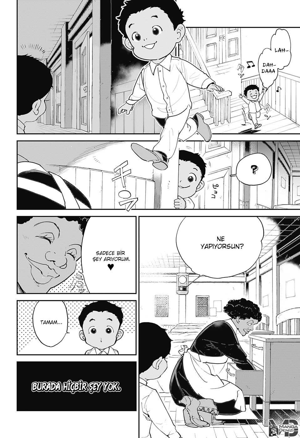 The Promised Neverland mangasının 022 bölümünün 11. sayfasını okuyorsunuz.