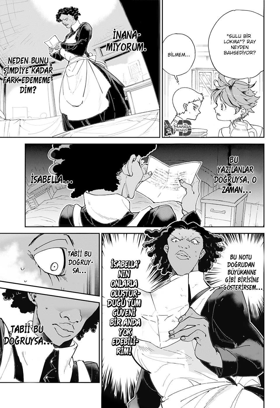 The Promised Neverland mangasının 022 bölümünün 14. sayfasını okuyorsunuz.