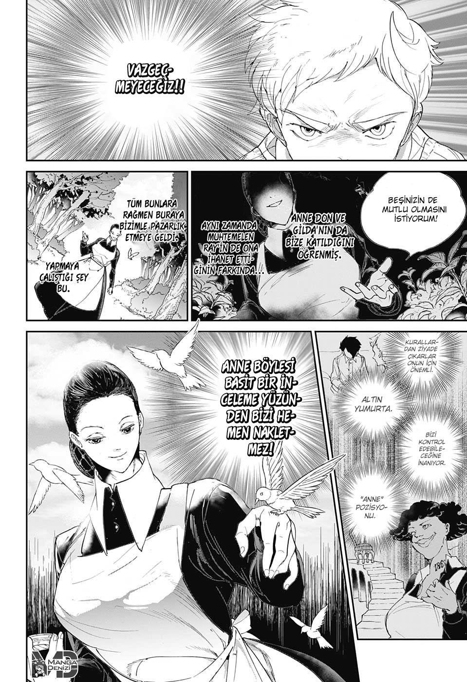 The Promised Neverland mangasının 025 bölümünün 11. sayfasını okuyorsunuz.