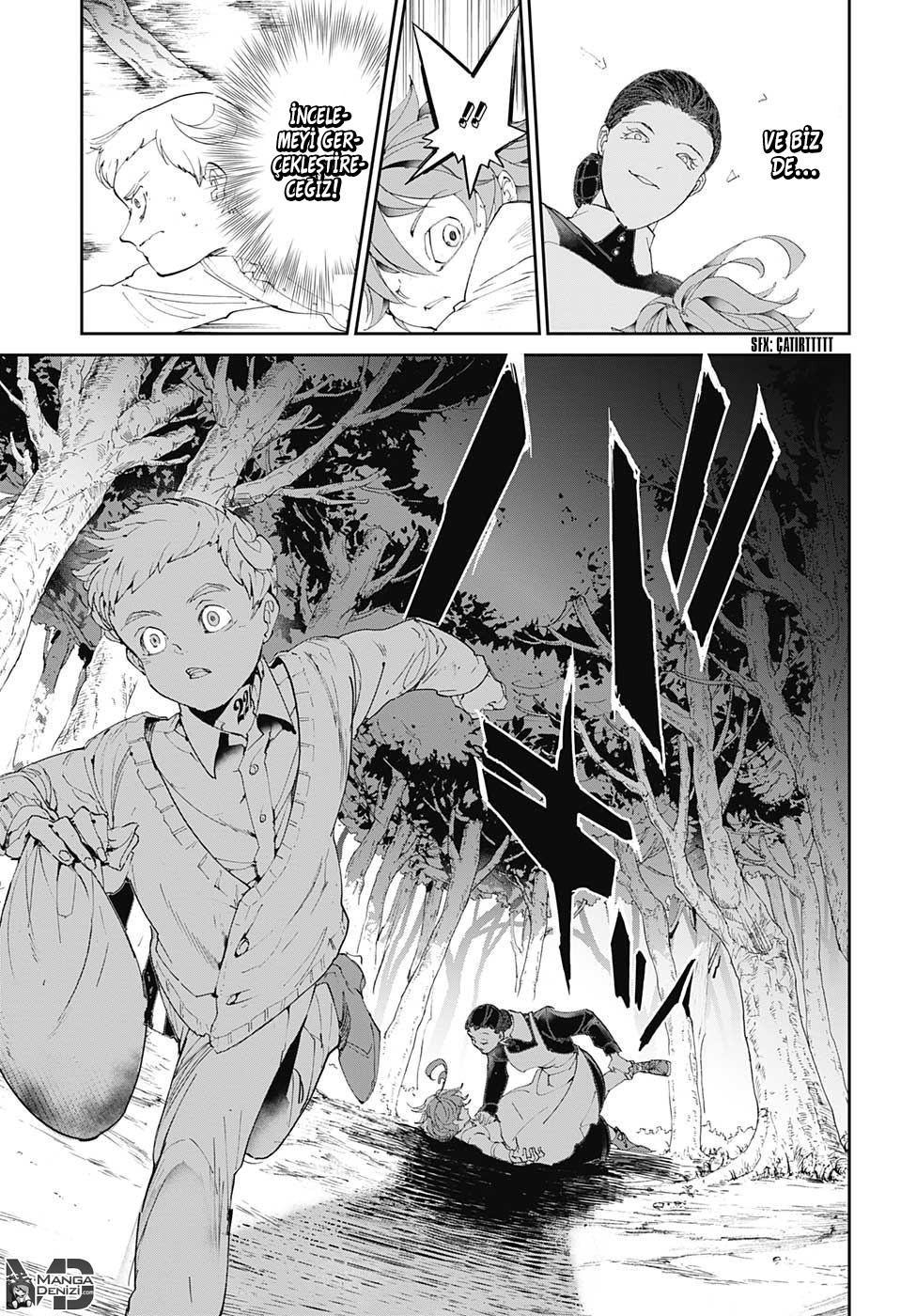 The Promised Neverland mangasının 025 bölümünün 16. sayfasını okuyorsunuz.