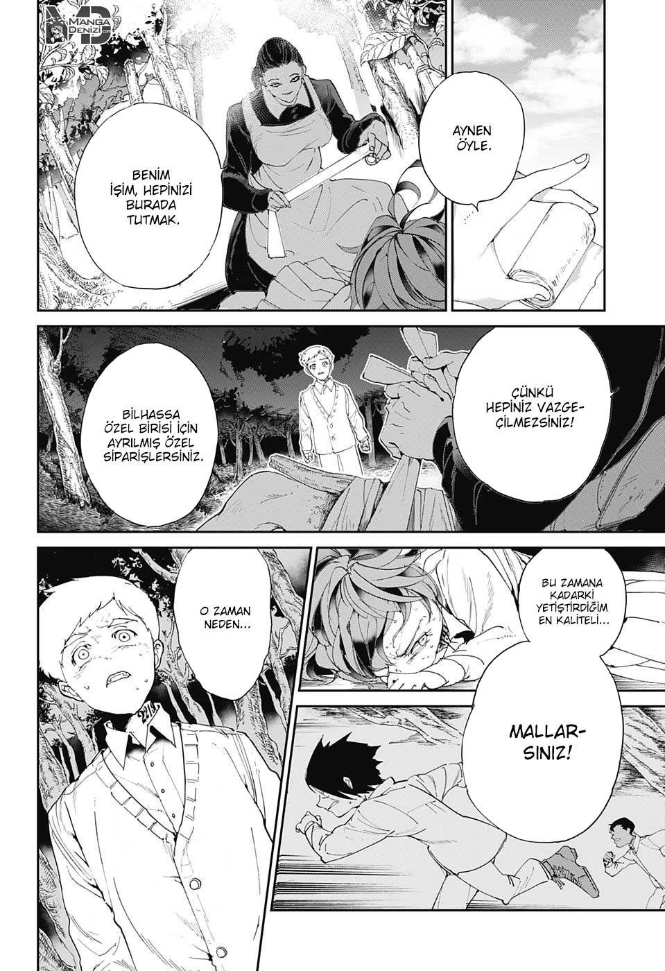 The Promised Neverland mangasının 025 bölümünün 19. sayfasını okuyorsunuz.