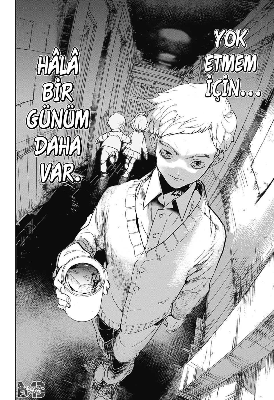 The Promised Neverland mangasının 026 bölümünün 19. sayfasını okuyorsunuz.