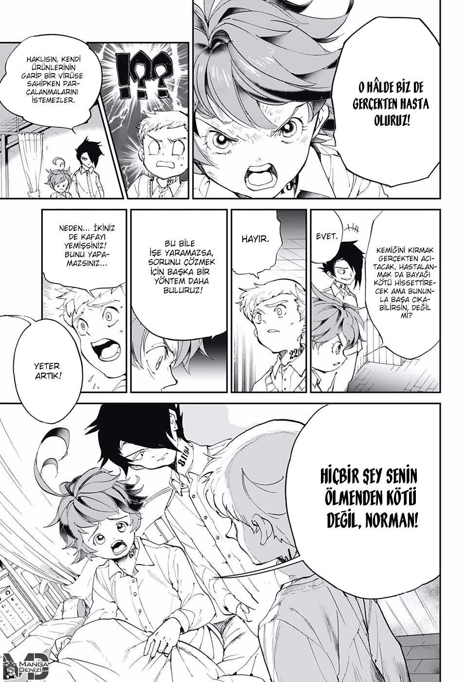 The Promised Neverland mangasının 027 bölümünün 16. sayfasını okuyorsunuz.