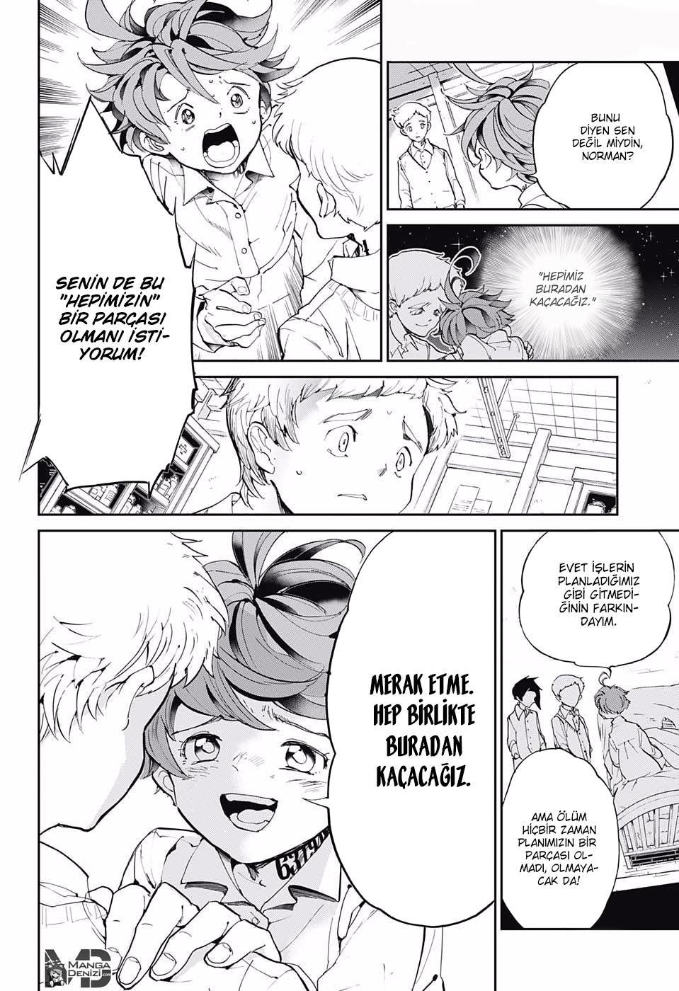 The Promised Neverland mangasının 027 bölümünün 17. sayfasını okuyorsunuz.