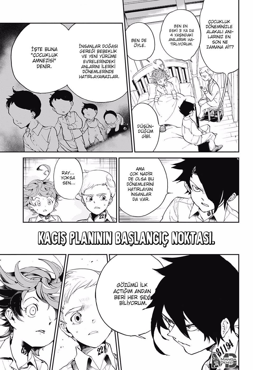 The Promised Neverland mangasının 028 bölümünün 4. sayfasını okuyorsunuz.