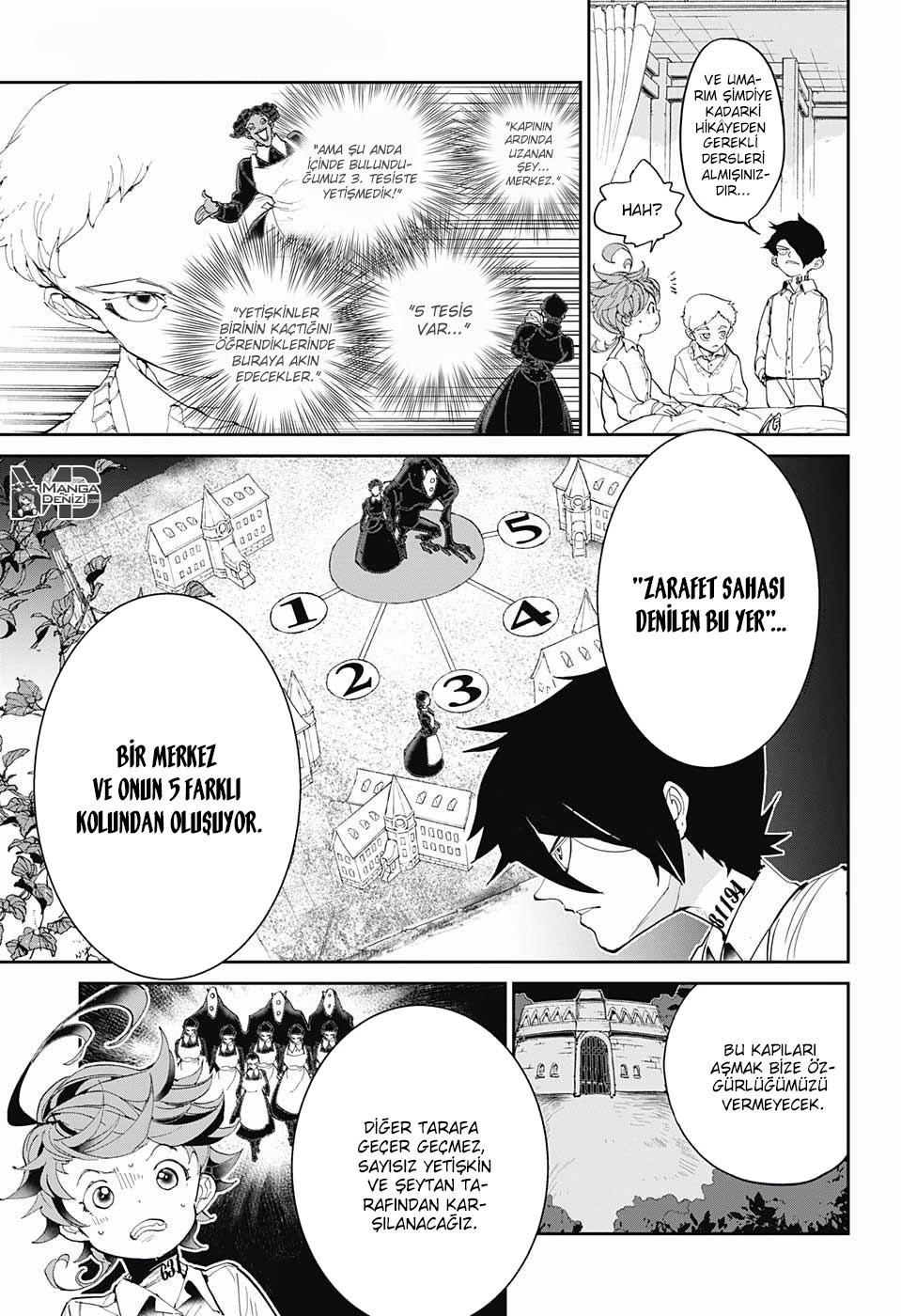 The Promised Neverland mangasının 028 bölümünün 10. sayfasını okuyorsunuz.