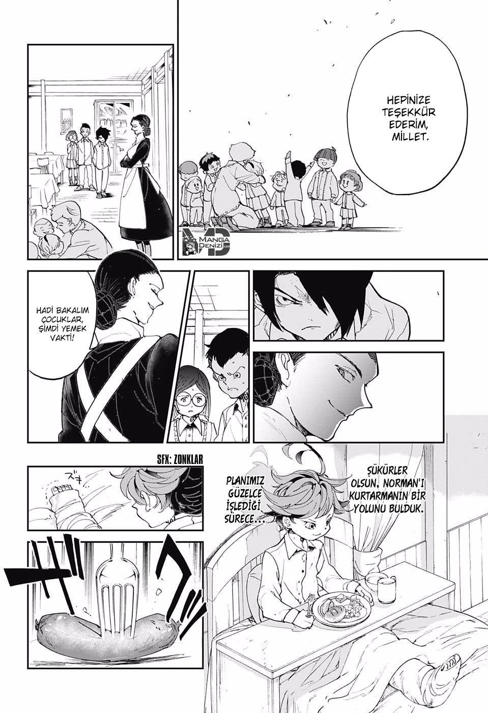 The Promised Neverland mangasının 028 bölümünün 17. sayfasını okuyorsunuz.