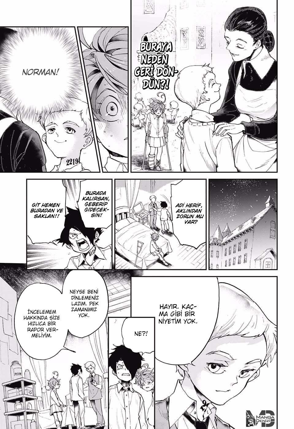 The Promised Neverland mangasının 029 bölümünün 10. sayfasını okuyorsunuz.