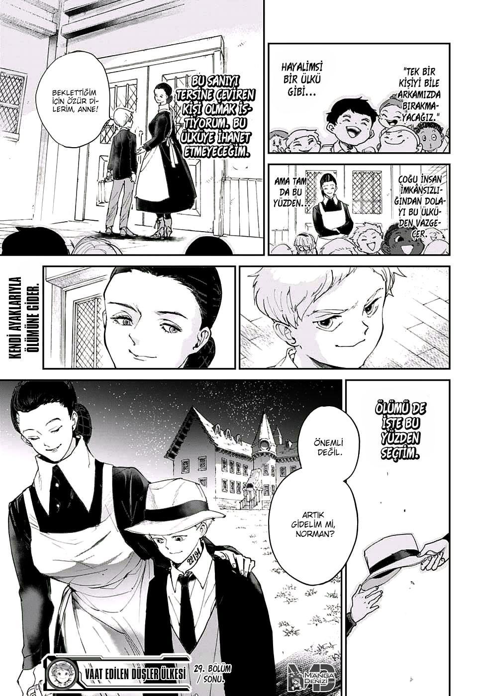The Promised Neverland mangasının 029 bölümünün 20. sayfasını okuyorsunuz.