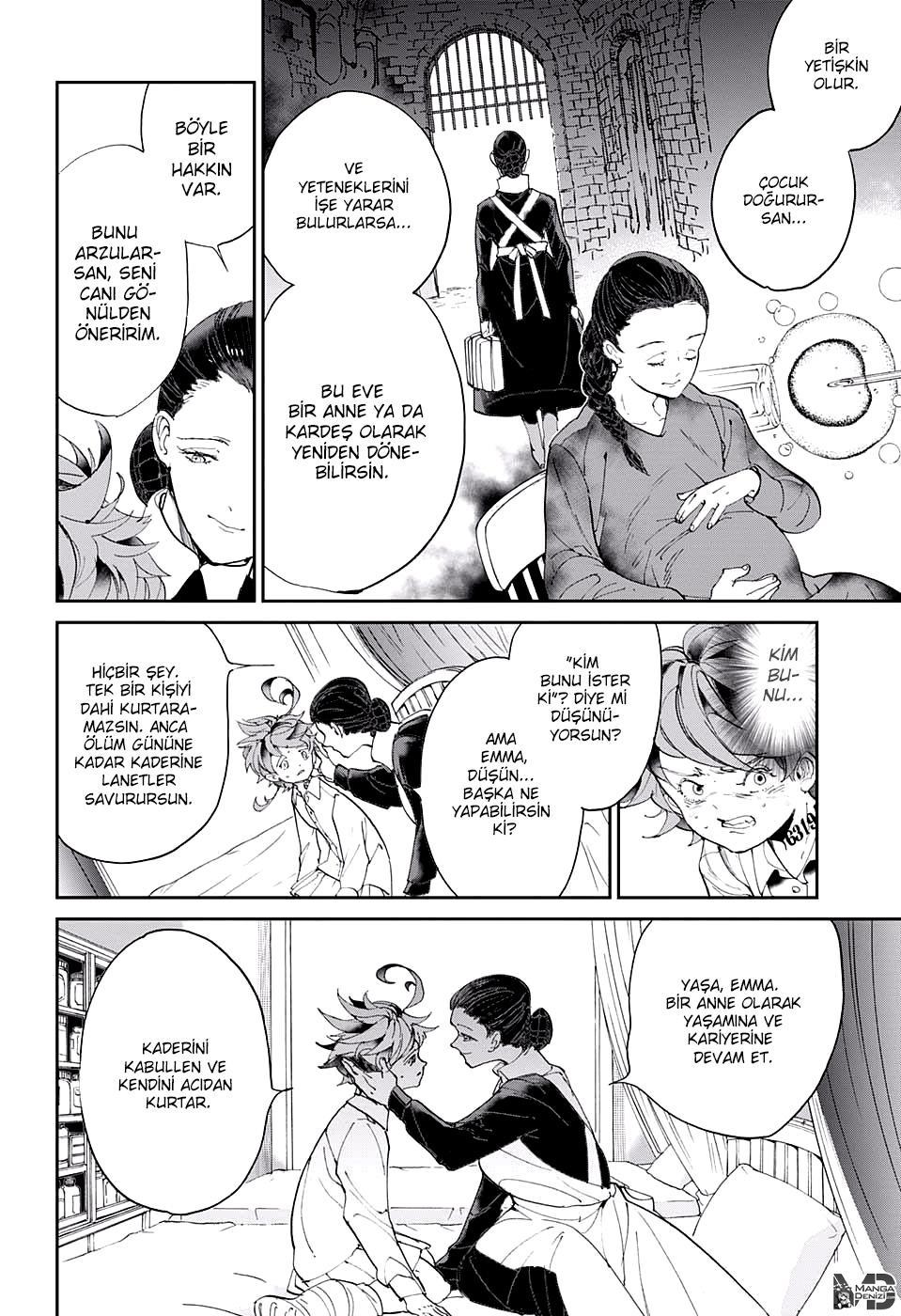 The Promised Neverland mangasının 031 bölümünün 13. sayfasını okuyorsunuz.