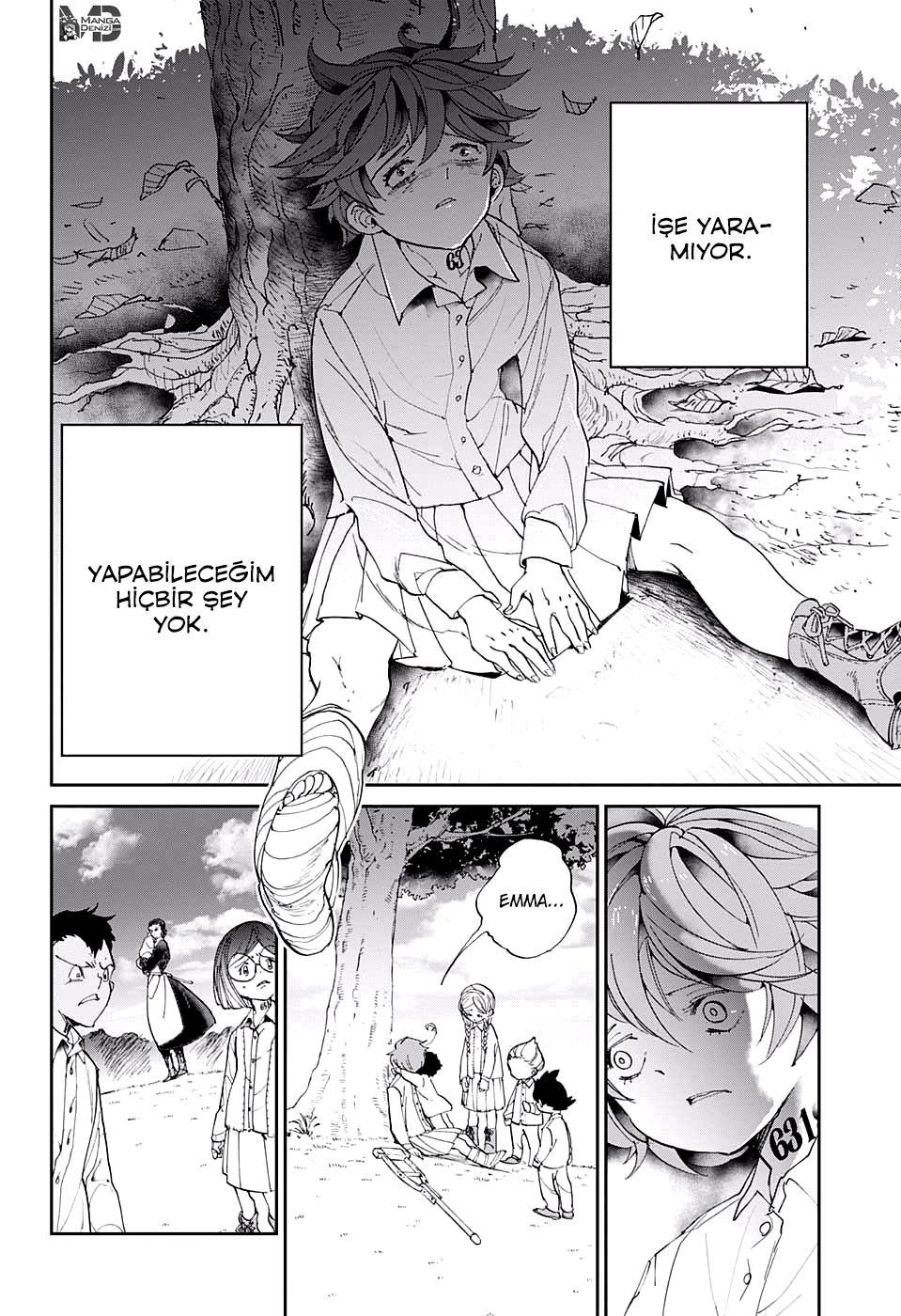 The Promised Neverland mangasının 031 bölümünün 17. sayfasını okuyorsunuz.