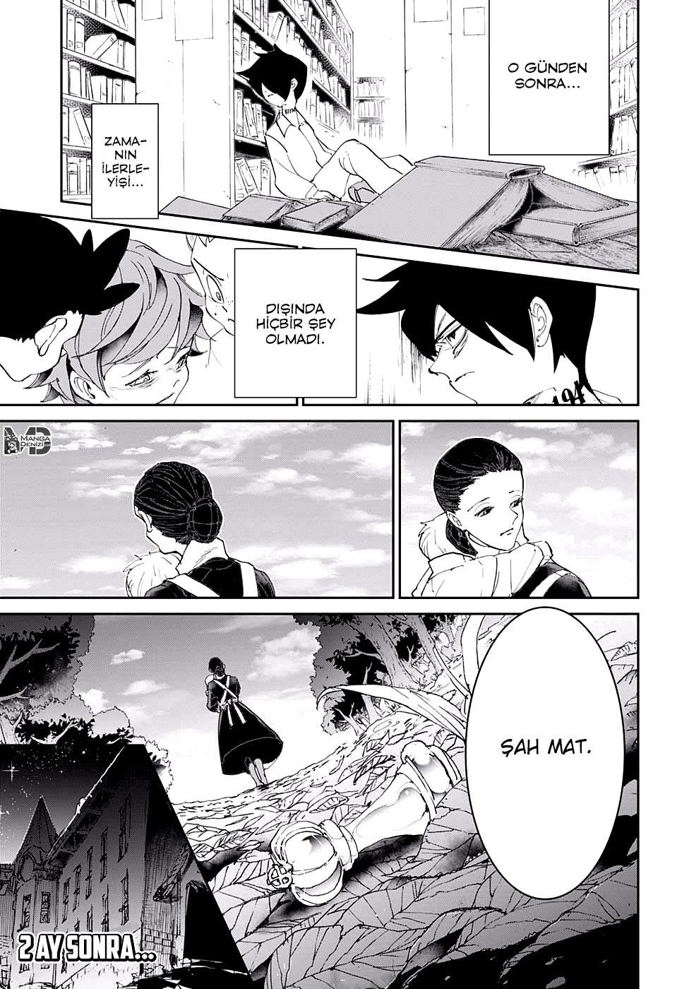 The Promised Neverland mangasının 031 bölümünün 18. sayfasını okuyorsunuz.