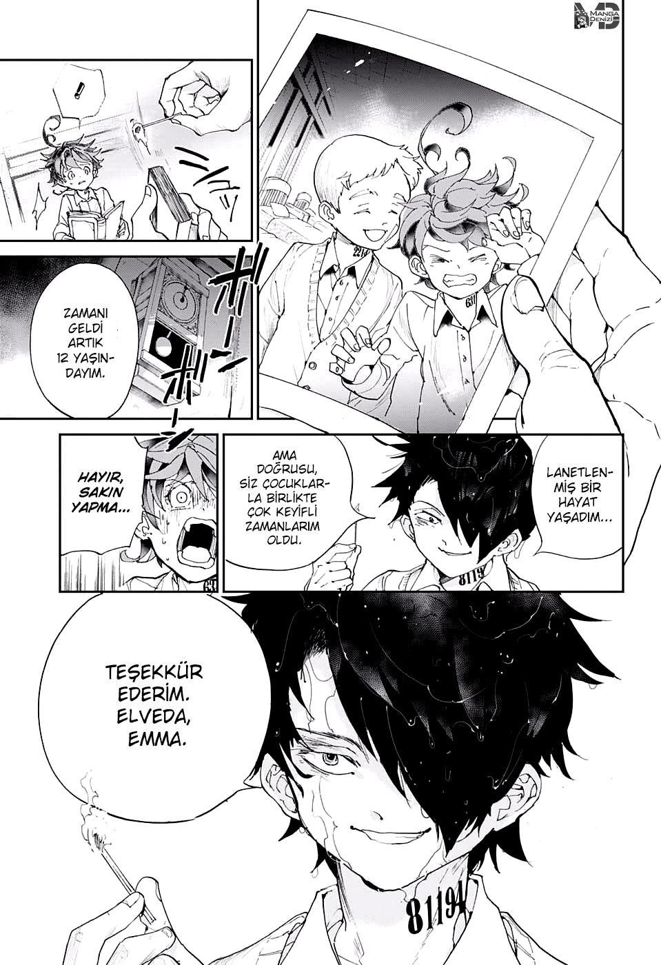 The Promised Neverland mangasının 032 bölümünün 24. sayfasını okuyorsunuz.