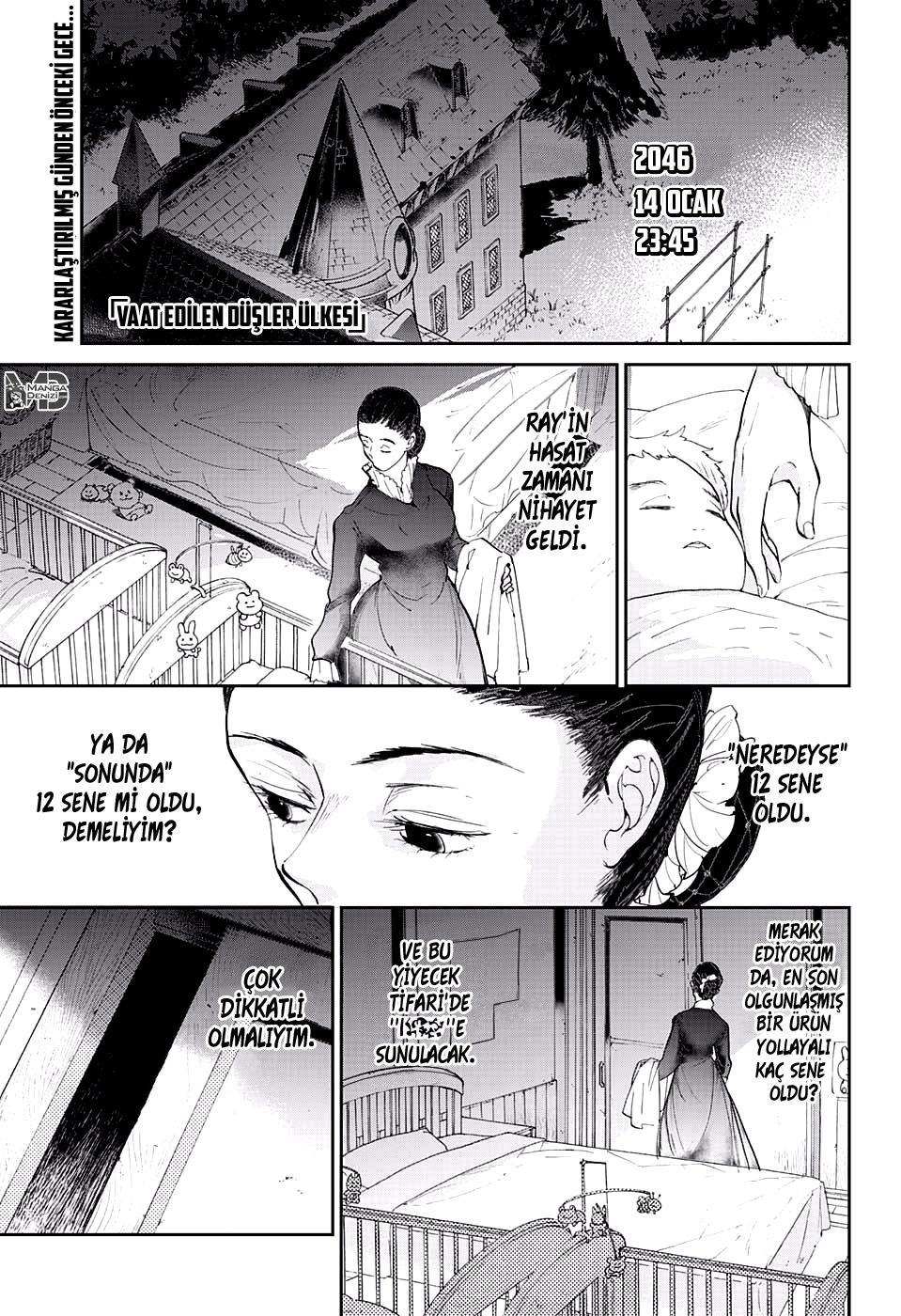 The Promised Neverland mangasının 033 bölümünün 2. sayfasını okuyorsunuz.