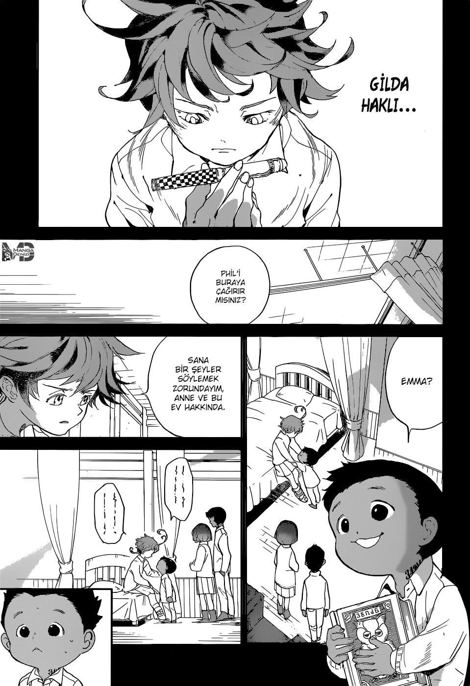 The Promised Neverland mangasının 035 bölümünün 10. sayfasını okuyorsunuz.