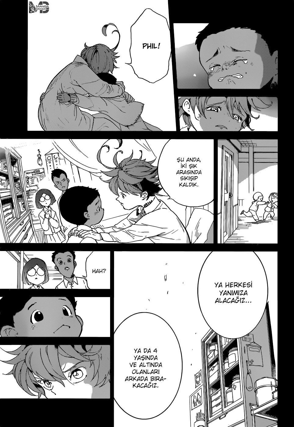 The Promised Neverland mangasının 035 bölümünün 12. sayfasını okuyorsunuz.