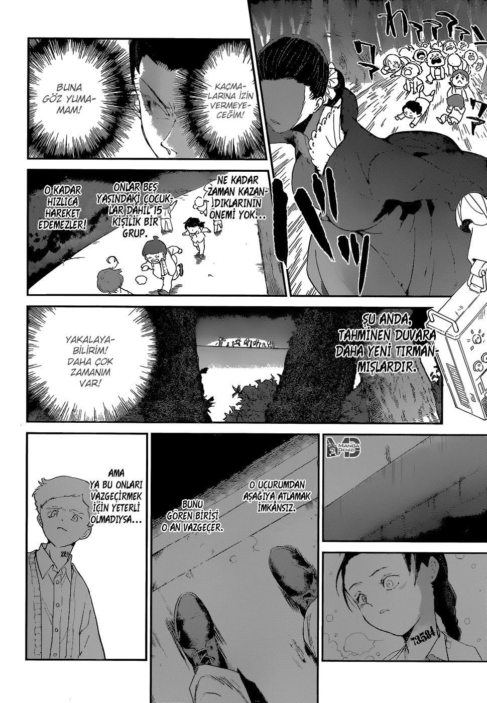 The Promised Neverland mangasının 035 bölümünün 18. sayfasını okuyorsunuz.