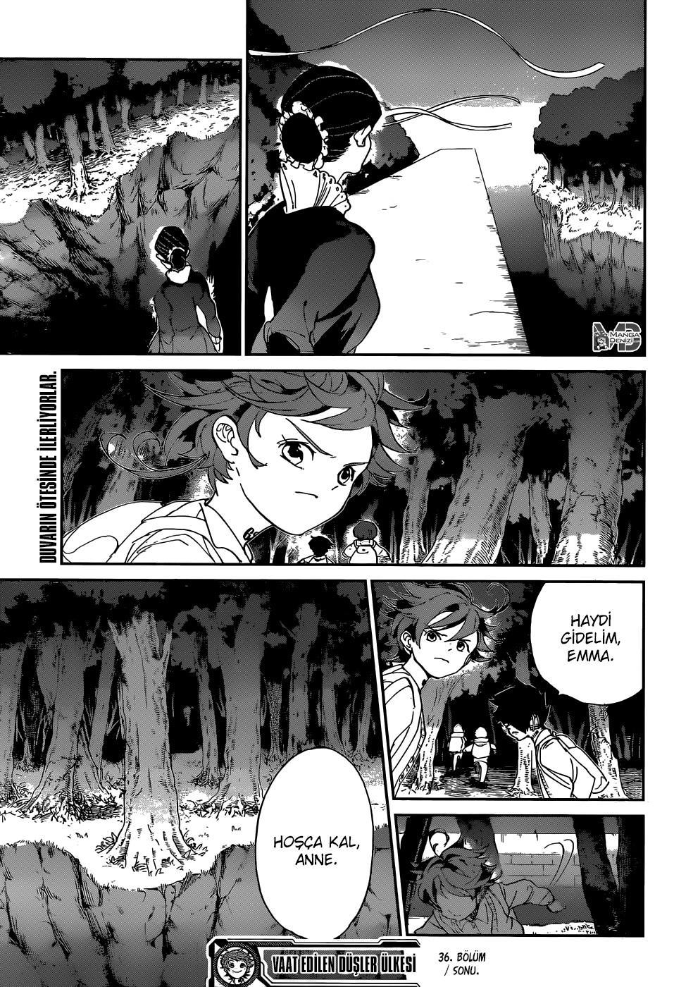 The Promised Neverland mangasının 036 bölümünün 18. sayfasını okuyorsunuz.