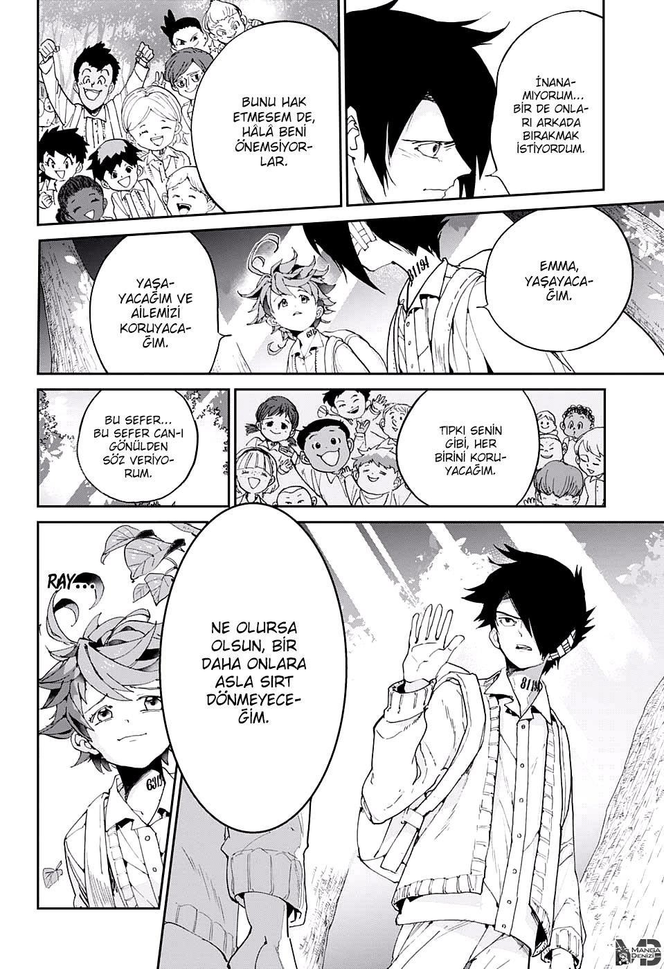 The Promised Neverland mangasının 038 bölümünün 13. sayfasını okuyorsunuz.