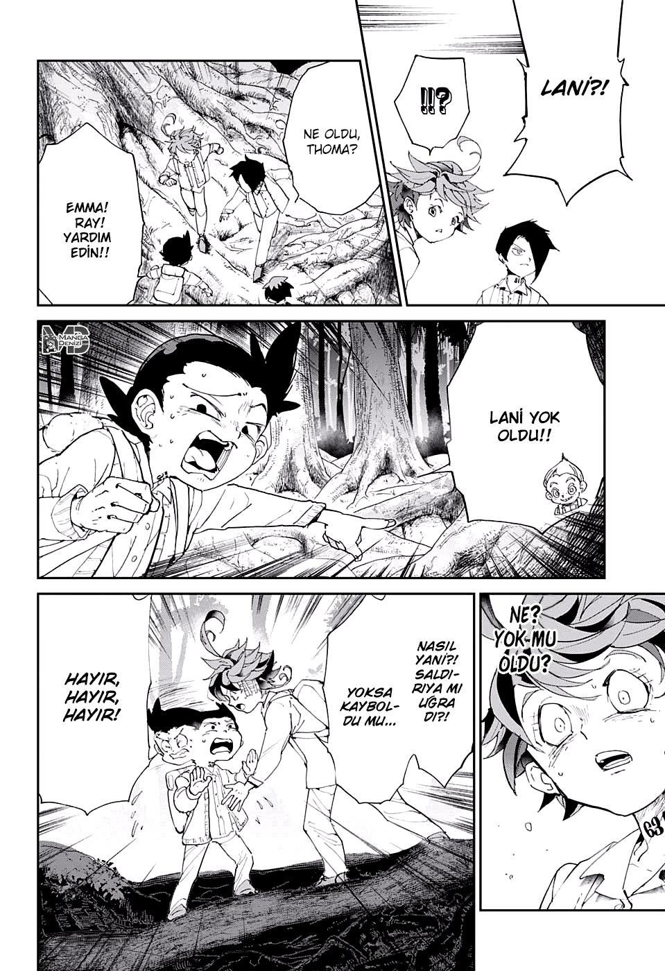 The Promised Neverland mangasının 038 bölümünün 19. sayfasını okuyorsunuz.