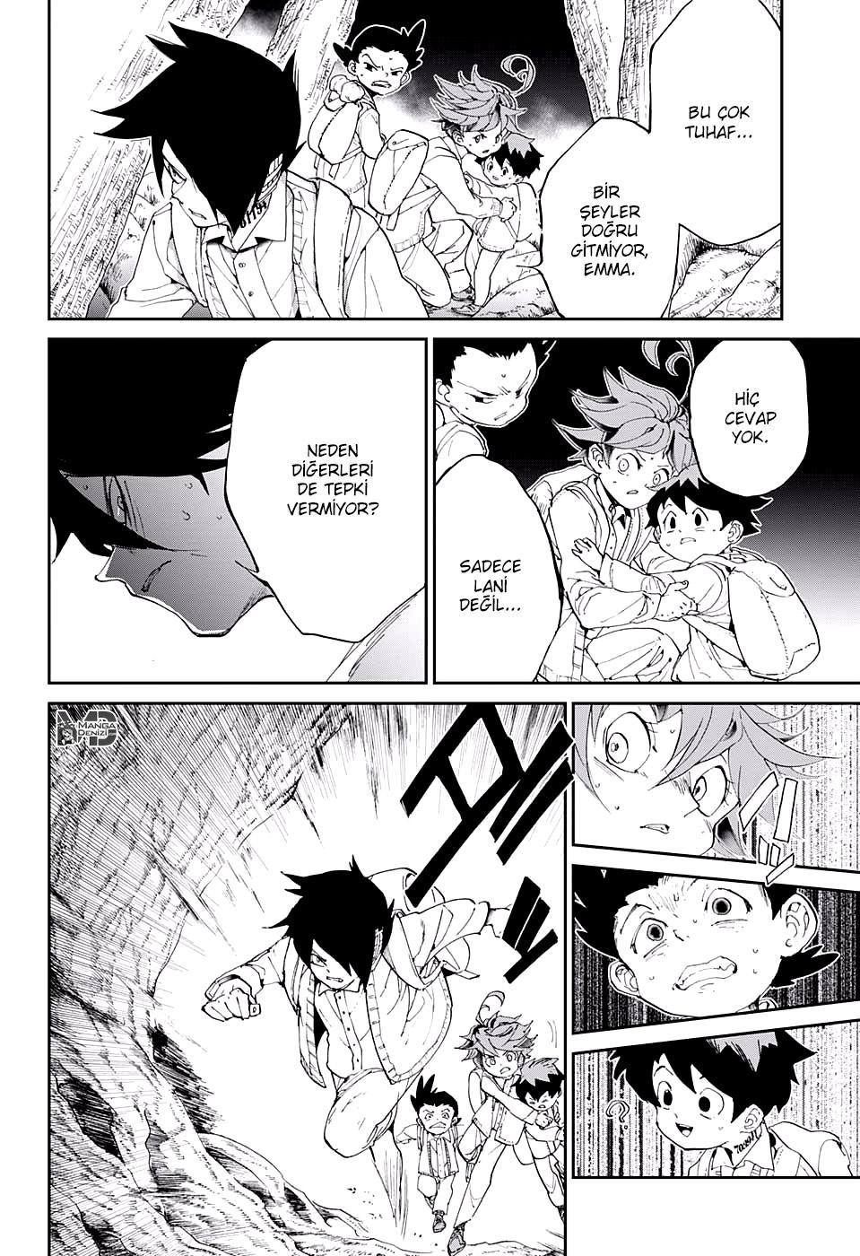 The Promised Neverland mangasının 038 bölümünün 21. sayfasını okuyorsunuz.