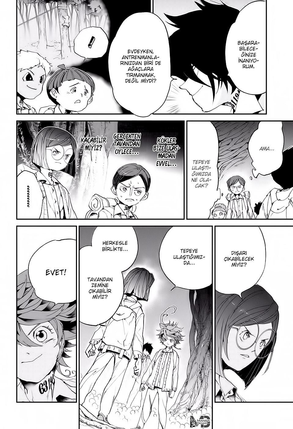 The Promised Neverland mangasının 040 bölümünün 14. sayfasını okuyorsunuz.